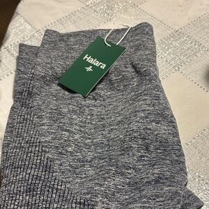 HALARA Women's Heathered Gray Leggings Butt Shaping